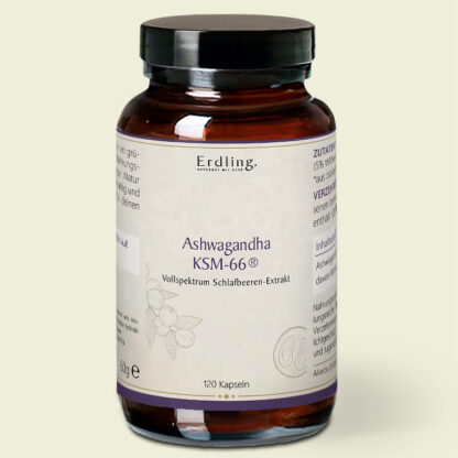 Ashwagandha KSM-66® vegan - 120 Kapseln *