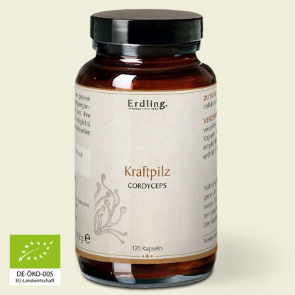 BIO Kraftpilz Cordyceps - Vitalpilz - 120 Kapseln *