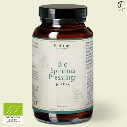 BIO Spirulina Presslinge - 220 Stück *