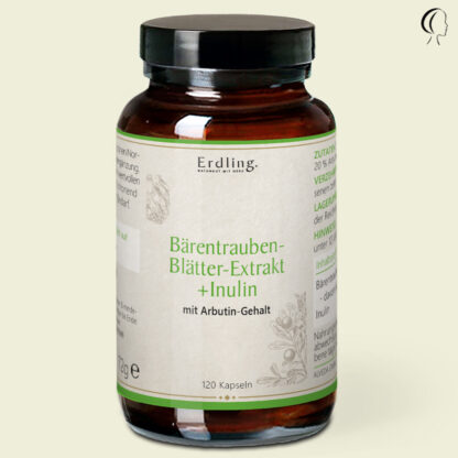 Bärentraubenblätter-Extrakt + Inulin - 120 Kapseln *