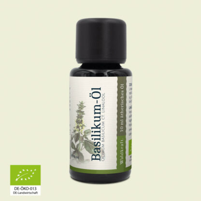 BIO Ätherisches Basilikum-Öl (Linalool) - 10ml *