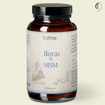 Borax Original - 99,9% Reinheit - OptiMSM®+ Natriumtetraborat - 120 Kapseln *