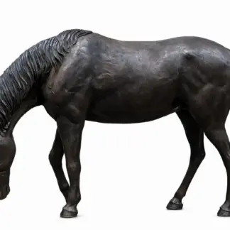 Bronzefigur Pferd, lebensgroß*