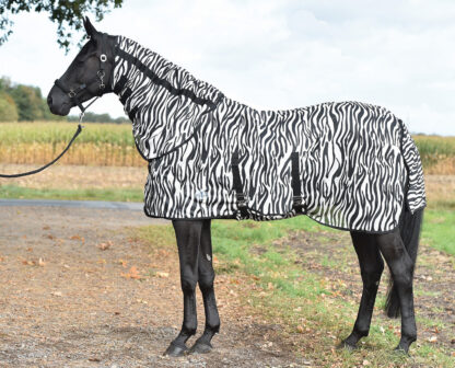 Busse PaddockFliegendecke ZEBRA, mit Bauchlatz*