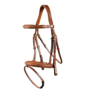 Ikonic PRO Trense mit kombinierten Reithalfter*