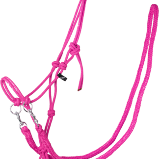 Knotenhalfter mit Zügeln *