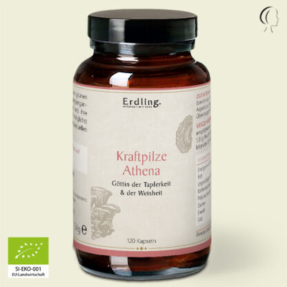 BIO Kraftpilze Athena - Vitalpilz Synergetikum - 120 Kapseln *