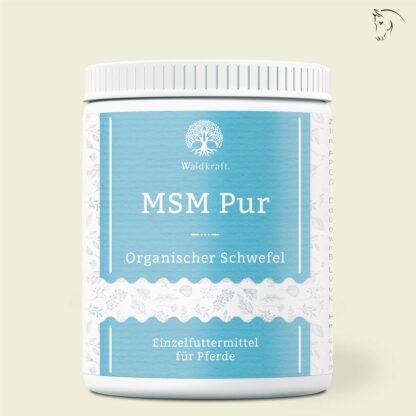 MSM Pur für Pferde - Organischer Schwefel - OptiMSM® - 950g *