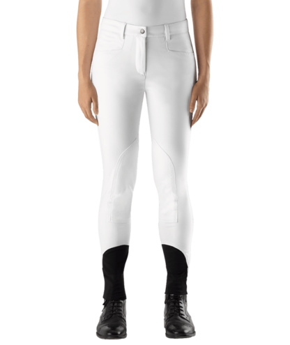 Mädchen Reithose 5-Layer "Hope Patch" White *