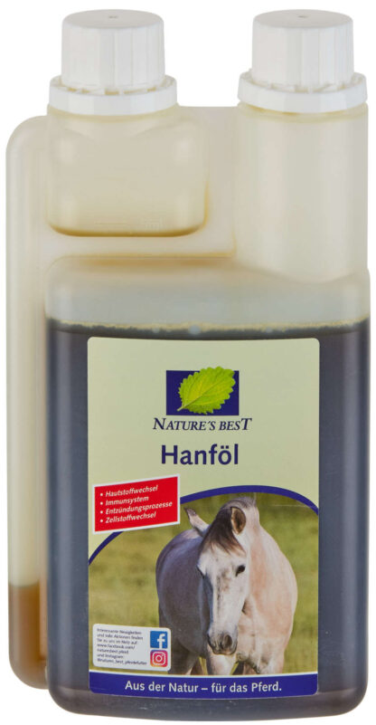 Nature's Best Hanföl für Pferde*