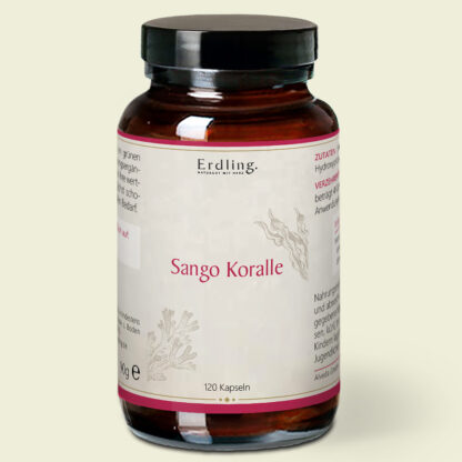 Sango-Koralle – Ideale Quelle von Calcium & Magnesium - 120 Kapseln *