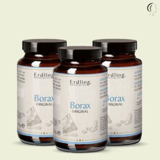 Set: 3er Pack - Borax - 99,9% Reinheit (Natriumtetraborat) - 3x 70g *