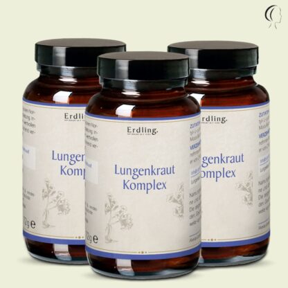 Set: 3er Pack - Lungenkraut Komplex - 3x 120 Kapseln *