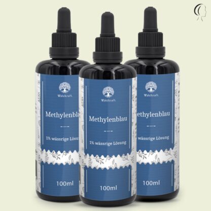 Set: 3er Pack - Methylenblau 1% - 3x 100ml *