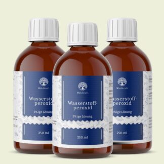 Set: 3er Pack - Wasserstoffperoxid 3%ige Lösung - 3x 250ml *