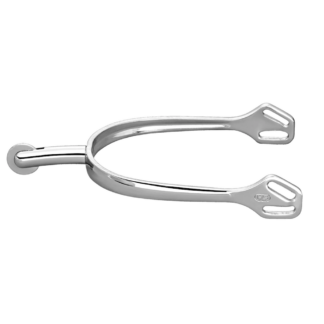Sporen Ultra Fit mit kleinem Rad, Edelstahl, rostfrei, abgerundet *