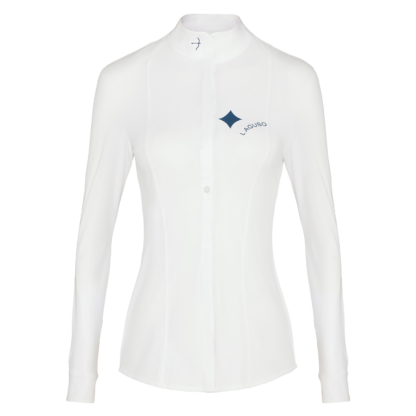 Turnierbluse Janne Star White *