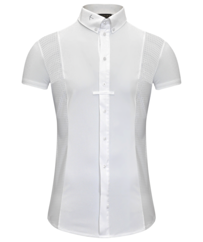 Turnierhemd "Andy Mesh" White *