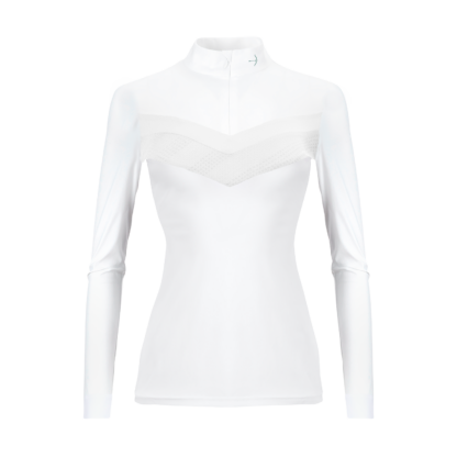 Turniershirt "Vivien" Geo White *