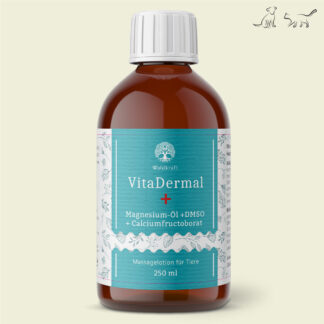 VitaDermal+: Mineralienhaltige Massagelotion für Tiere mit Magnesium-Öl + DMS... *